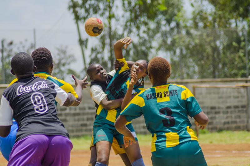The Standard Kenya Handball Kisumu Academy and Thea Queens win to