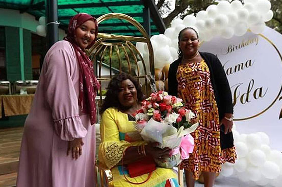 Hope has kept me, Ida Odinga says as she celebrates her 70th birthday 