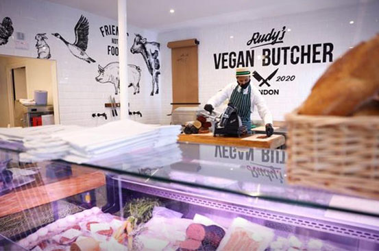 Where's the meat? UK's first vegan butchers launches
