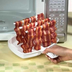 Gadgets: Microwave bacon cooker rack