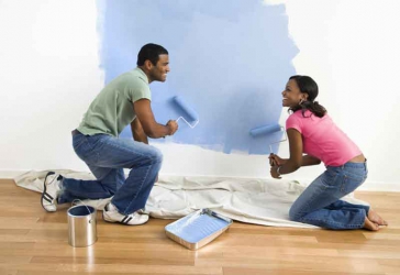 Here’s how to paint your own walls at no labour cost
