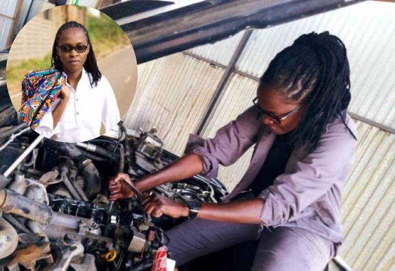 Thogori Ng’ang’a: Meet female mechanic redefining the job