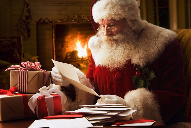 What Father Christmas would look like today - and it's just weird