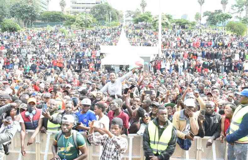 How Saba Saba turned into a massive concert at Uhuru Park