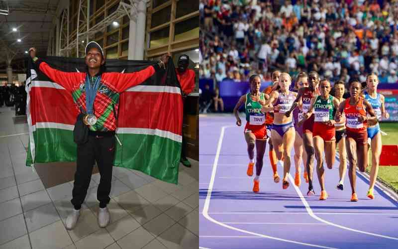 Faith Kipyegon says Ethiopia's Tsegay knelt, asked her for forgiveness