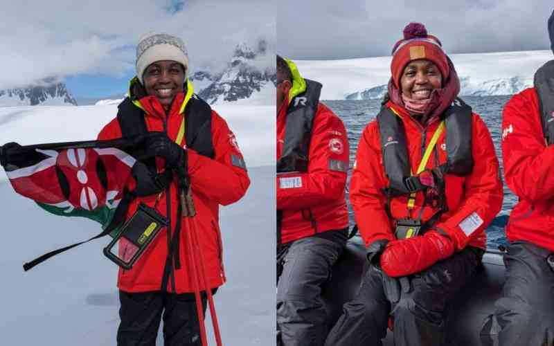 Dr Atieno Mboya and her trip to Antarctica