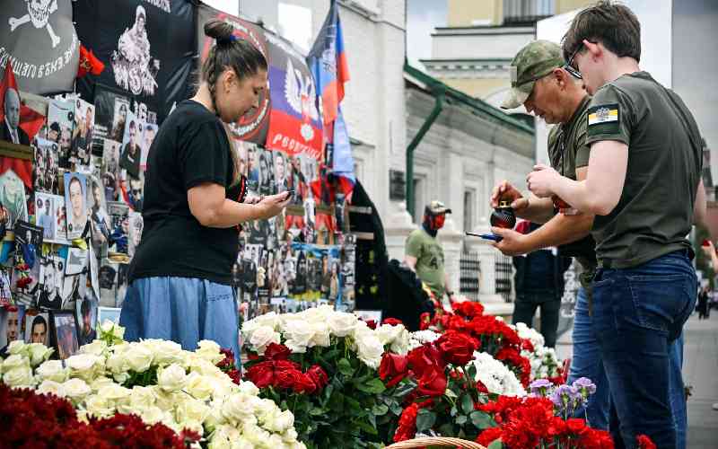 Russians mark year since Prigozhin's death with flowers, tributes