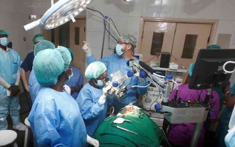 Mbagathi Hospital performs landmark reconstructive surgery