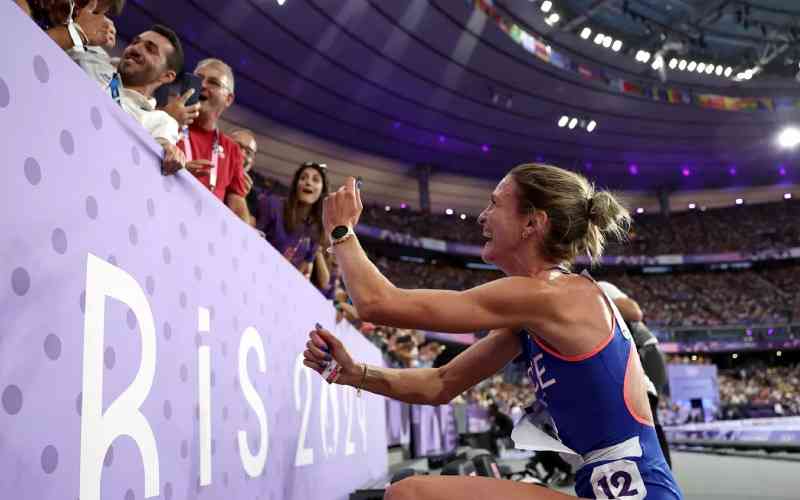 VIDEO: French athlete Alice Finot proposes to boyfriend after breaking record