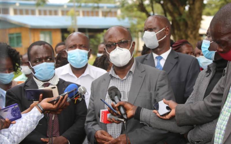 Alarm as 93 health workers in county hit by Covid in one month