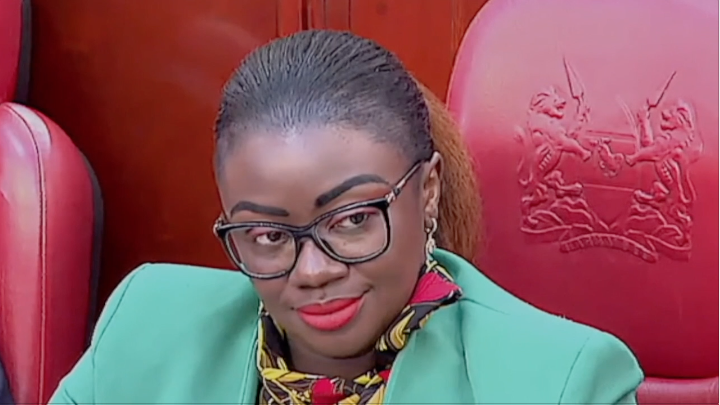 Embattled Nominated Senator Gloria Orwoba arrested at Parliament gates after a dramatic standoff