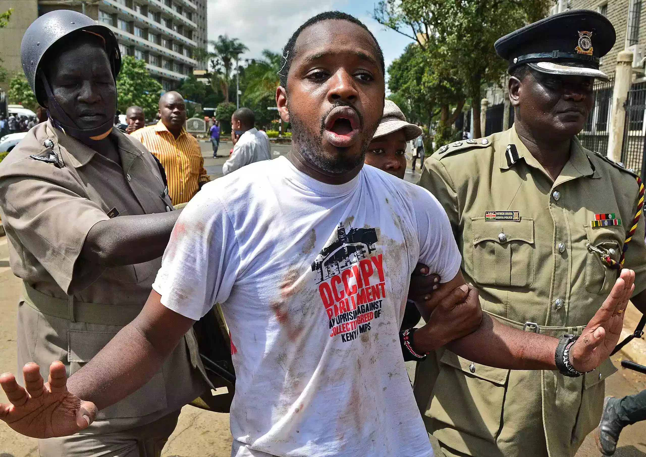 "Free at last: Boniface Mwangi released from detention
