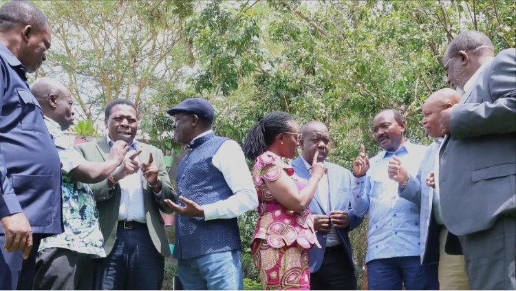 Opposition leaders hold strategy meeting ahead of Monday Kisii rally, hosted by Wiper leader Kalonzo