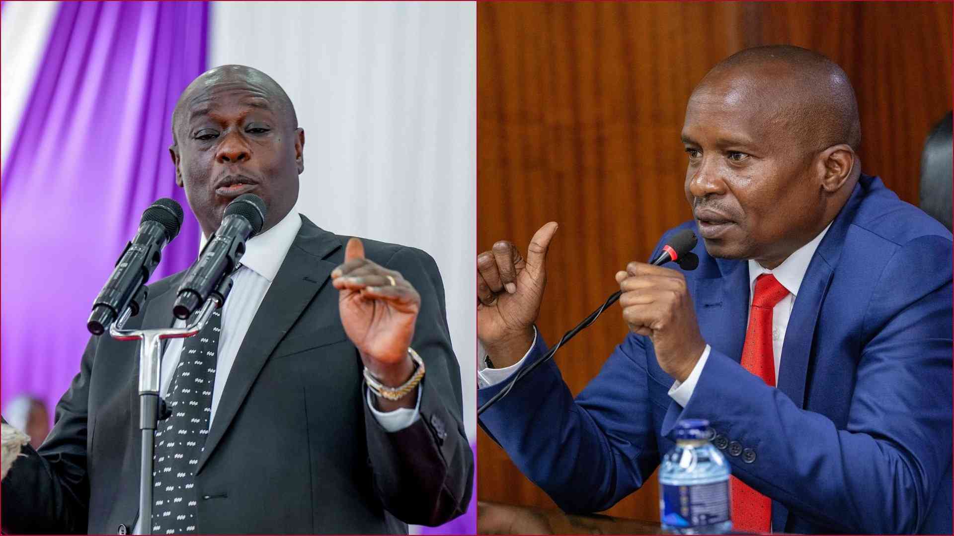 Mbeere North vote turns into DP Kithure Kindiki vs Former DP Rigathi Gachagua battle