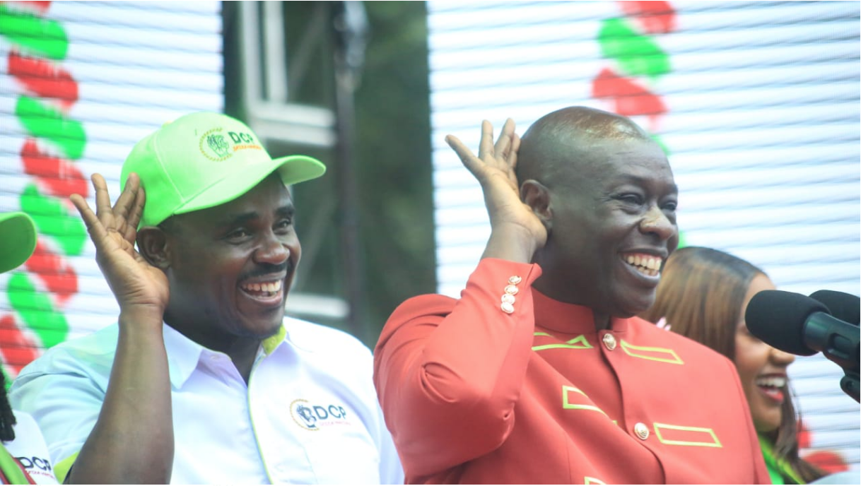 Chaos erupt during the unveiling of Rigathi Gachagua's new party DCP