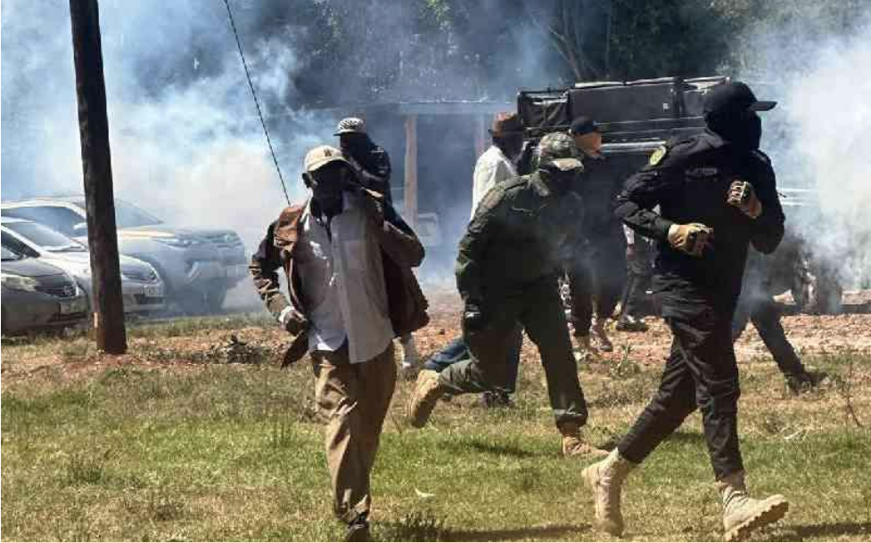 Gachagua teargassed: Teargas and violence rock Othaya Church during standoff