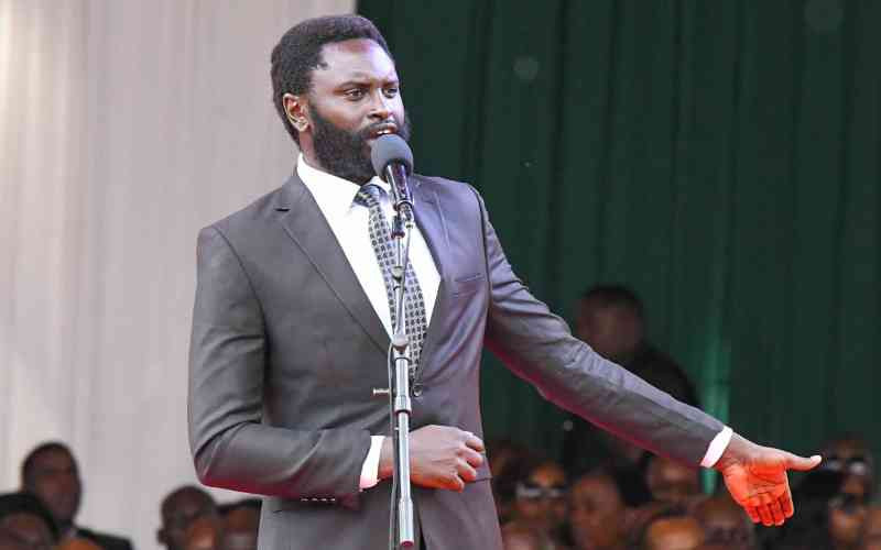 Senator John Methu questions if orders from above blocked Kaguchia's release