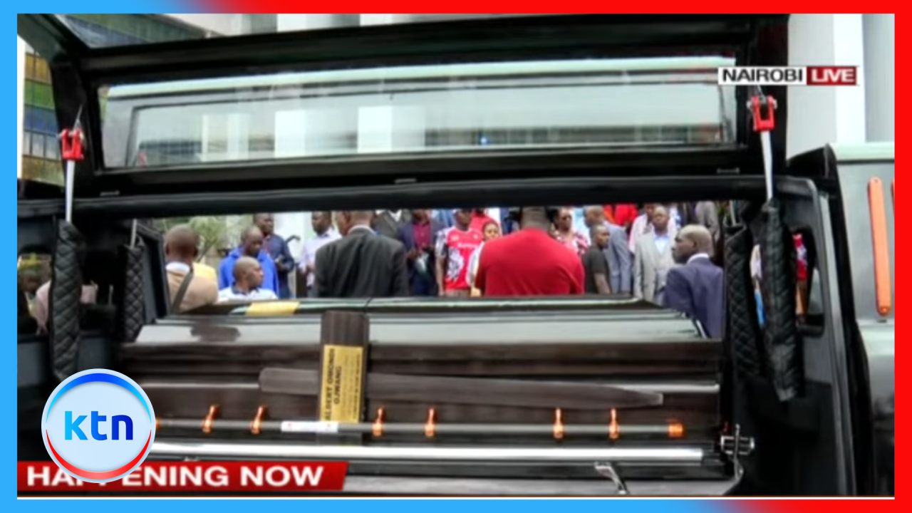 Albert Ojwang's memorial service held at Ridgeways Baptist Church, Nairobi