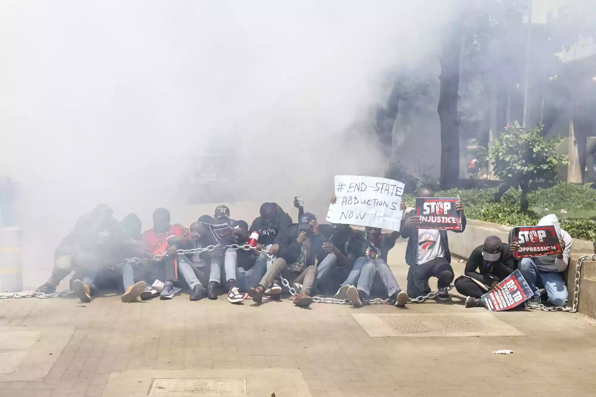 Nairobi CBD status: Kenyans gather to protest against the abductions