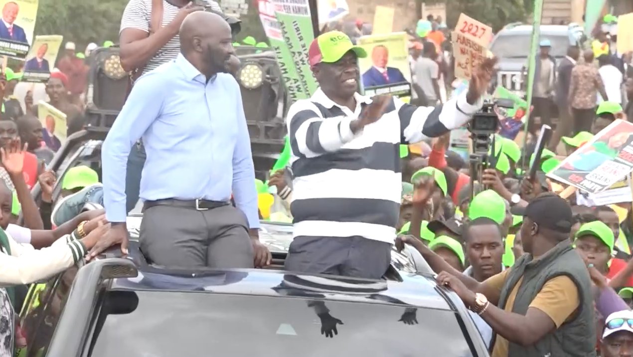 Kindiki na Gachagua Waonyesha Dalili za Maridhiano Kabla ya Uchaguzi Mkuu wa 2027