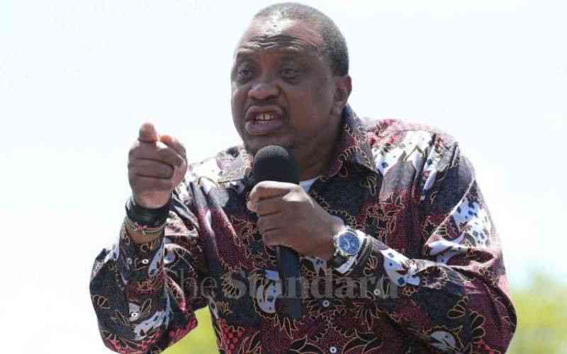 Uhuru Kenyatta tells Gen Z to continue fighting for their rights