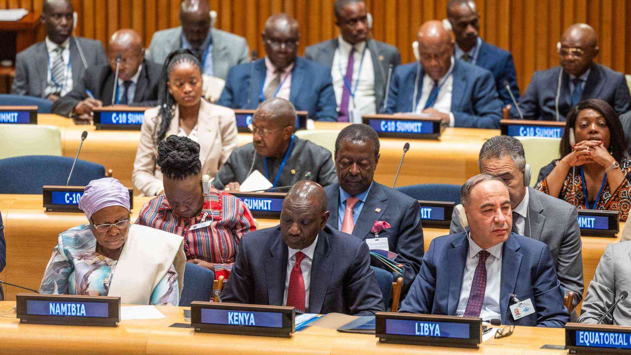 President Ruto urges African leaders to speak against exclusion on global platforms