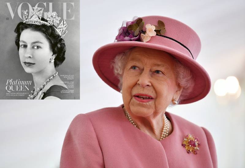 Queen Elizabeth makes first debut on British Vogue cover