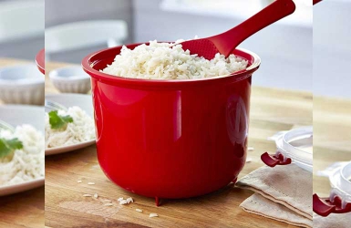 2 for 1: Affordable  Microwave Rice Cooker that is a must have
