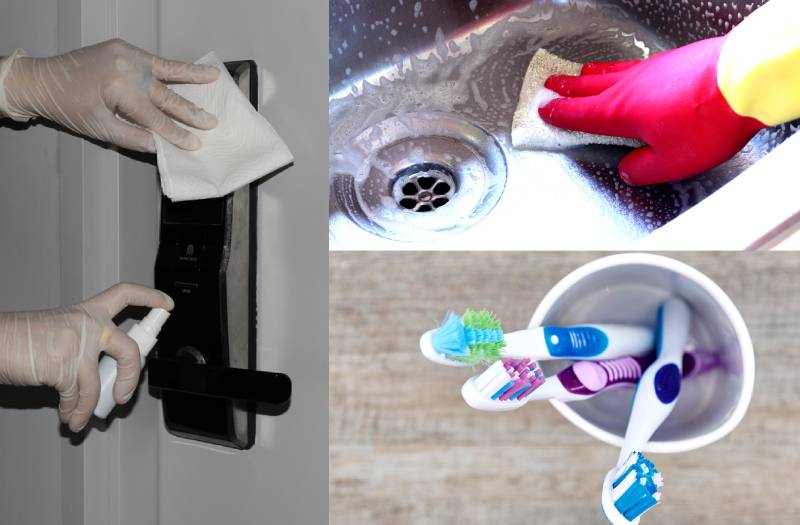 Household items you must disinfect from time to time