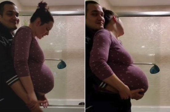 Man's belly-lifting tip leaves pregnant woman in awe as it