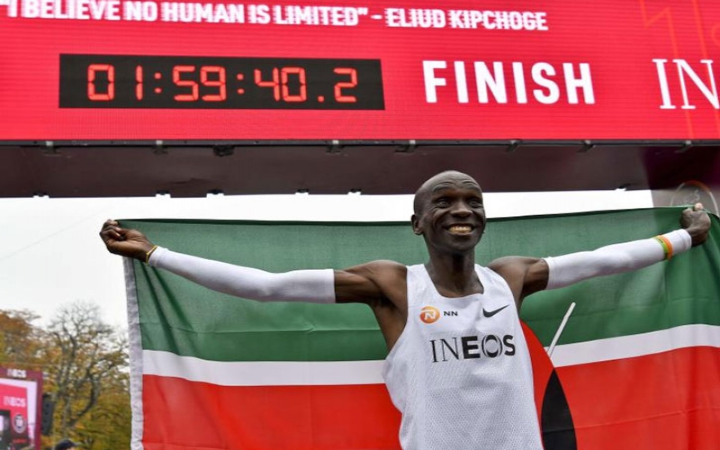 The siren: No one is limited, Eliud has just smashed that myth!