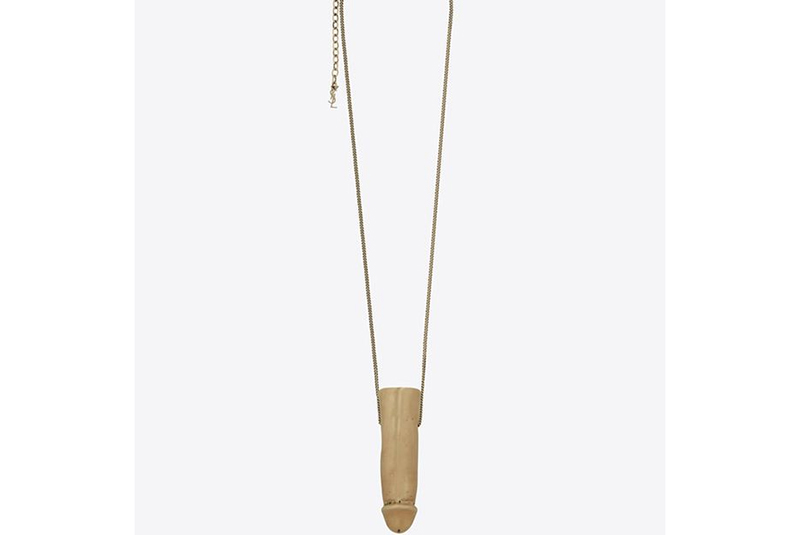 saint laurent penis pendant