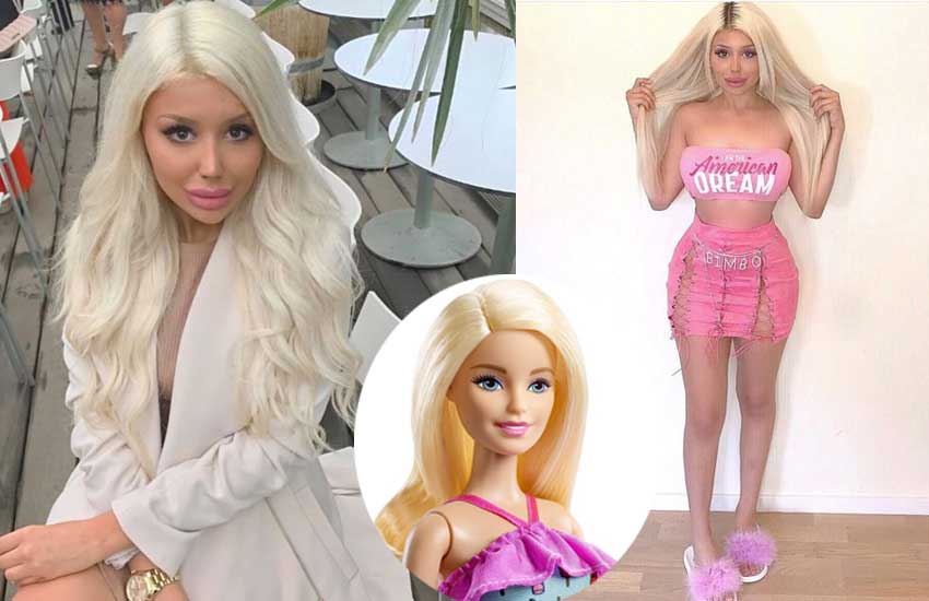 barbie look a like