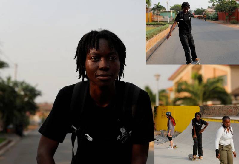 Meet the Ghanaian 'Skate Gal' inspiring girls to ride 