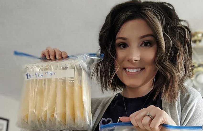 Grieving Mum Pumps 15 Litres Of Breast Milk To Donate After Newborn Son