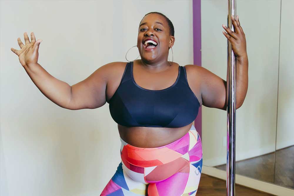 Meet Roz Mays The Plus Size Pole Fitness Instructor Eve Woman 