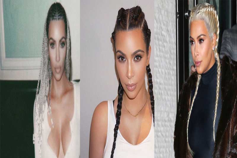 Kim Kardashian's stylish cornrows every woman should try this cold season