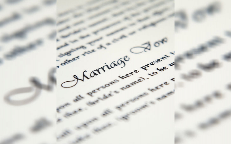 Why you should consider writing your own wedding vows