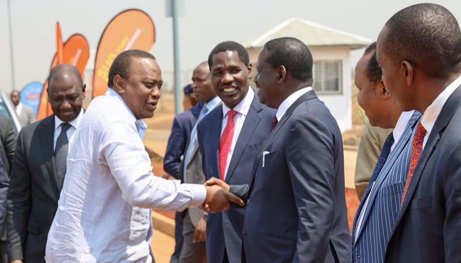 Uhuru, Ruto, Raila grace launch of ultra-modern industrial park in Kiambu -  The Standard
