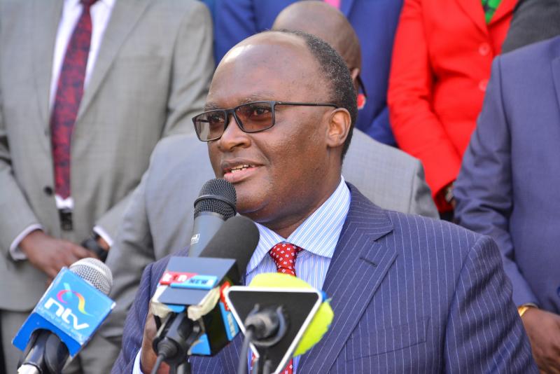 James Macharia has temporarily banned public service vehicles from using Expressway