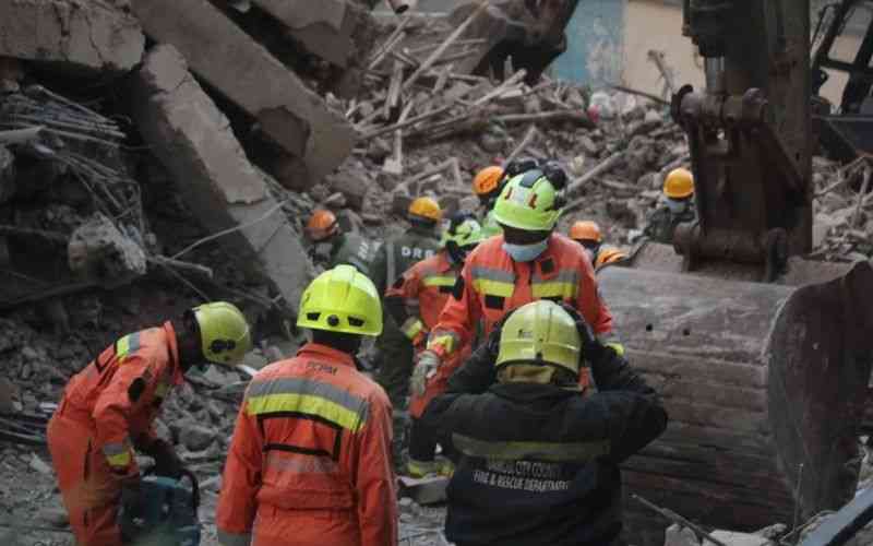Several feared trapped in Eastleigh building collapse