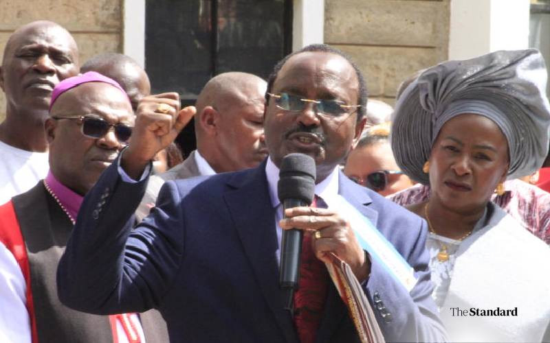 Kalonzo: Ruto plotting to rig 2027 election