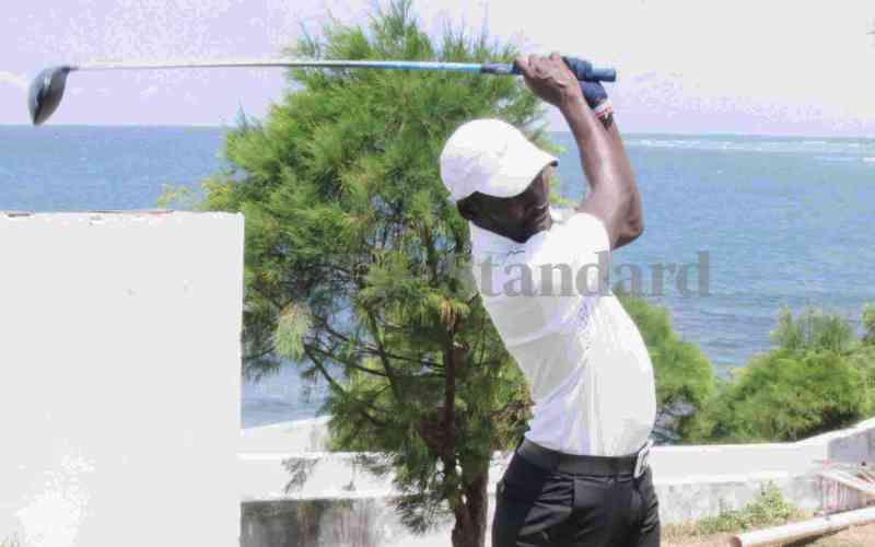 Kamau proves his dominance at Mombasa Front course by grabbing the overall gross title