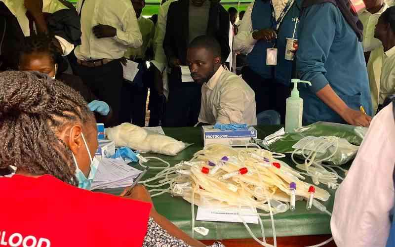 Campaign highlights blood shortage in hospitals, promotes peace and unity