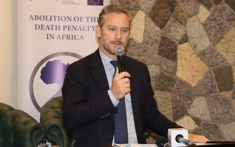 French ambassador Arnaud Suquet cracks up guests with hilarious Swahili speech: "Anguka nayo!"