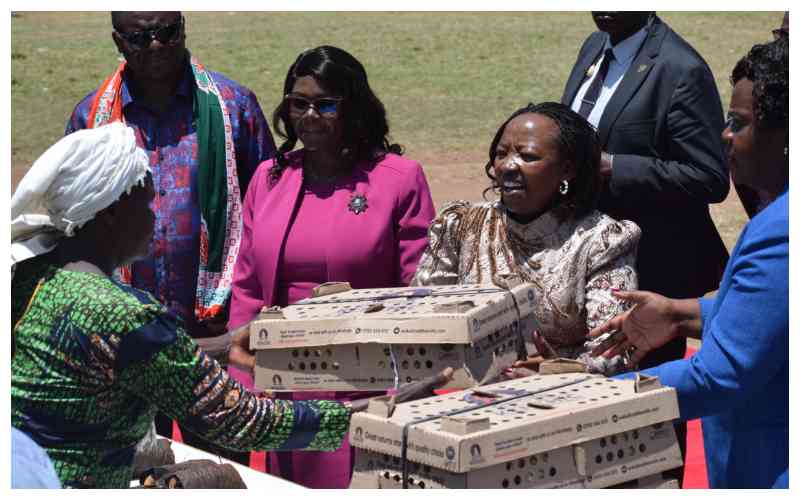 Boost in poultry farming as over 1000 poultry female farmers get chicks