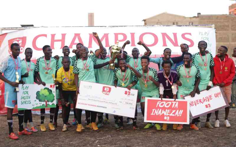 Uefa Despanol are Skyward Express 82Cup Umoja edition champions