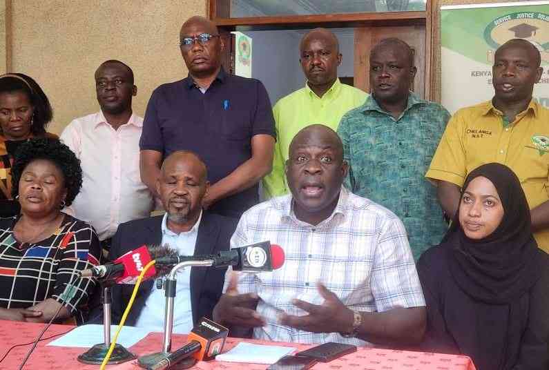 KUPPET demands the ongoing teacher's promotion stopped, wants parliament to investigate TSC