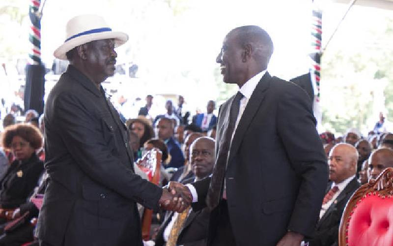 Ruto and Raila tear into each on demos, cost of living and taxes