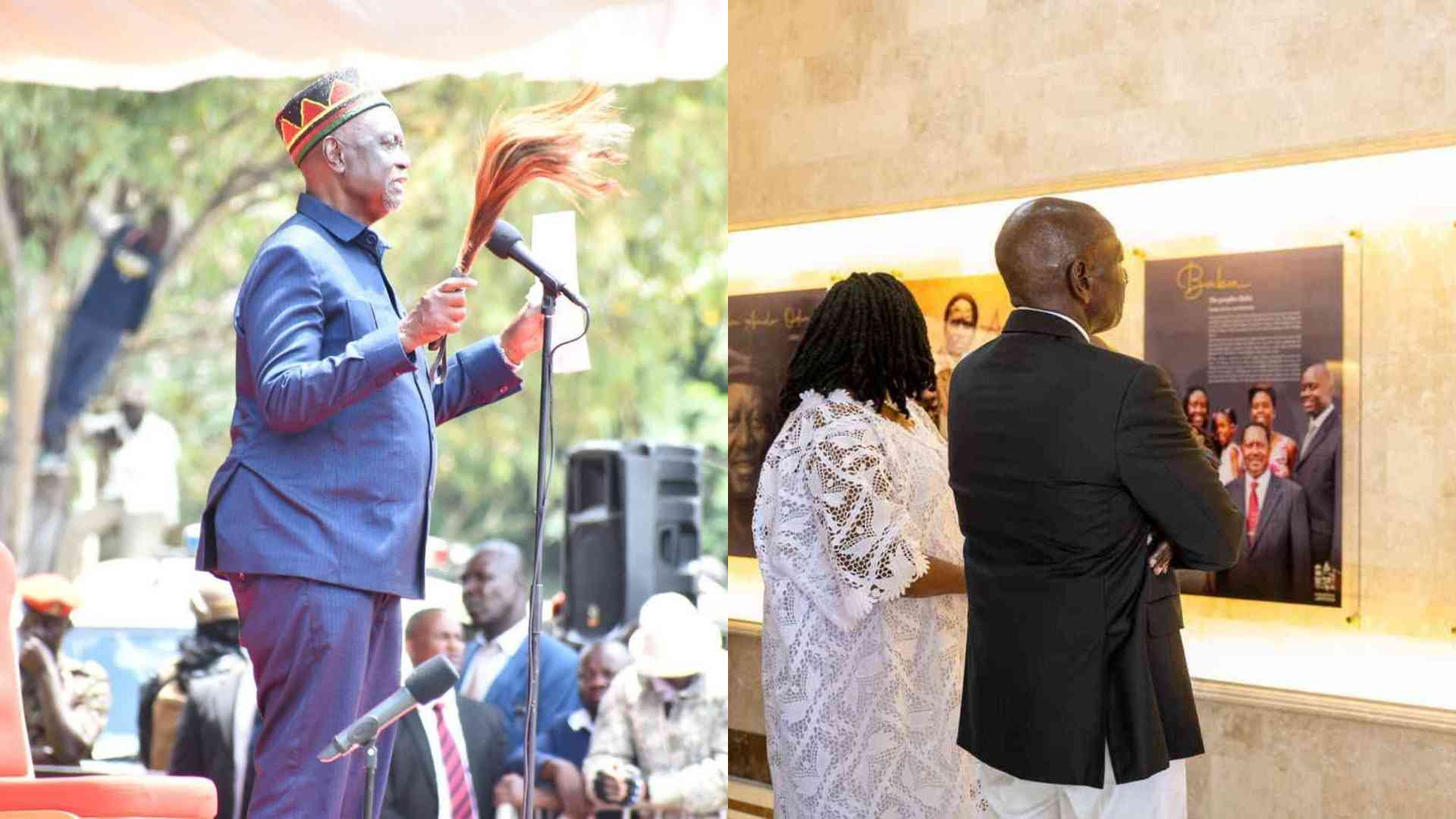 Oburu Odinga absent as family gathers for Raila mausoleum ceremony